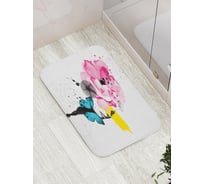 Коврик противоскользящий JoyArty "Цветочный балет" для ванной, сауны, бассейна, bath_6490