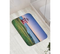 Коврик противоскользящий JoyArty "Маяк на берегу" для ванной, сауны, бассейна, bath_6567