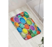 Коврик противоскользящий JoyArty "Палитра цветов" для ванной, сауны, бассейна, bath_6492