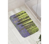 Коврик противоскользящий JoyArty "Лесные цветы" для ванной, сауны, бассейна, bath_6477