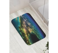 Коврик противоскользящий JoyArty "Мексика из космоса" для ванной, сауны, бассейна, bath_6435