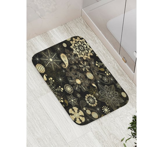 Коврик противоскользящий JoyArty "Чудесные цветы" для ванной, сауны, бассейна, bath_6636 1