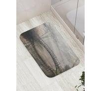 Коврик противоскользящий JoyArty "Туманный мост" для ванной, сауны, бассейна, bath_6478