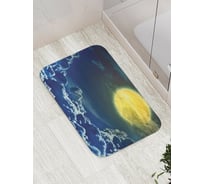 Коврик противоскользящий JoyArty "Приближение к солнцу" для ванной, сауны, бассейна, bath_6622