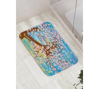 Коврик противоскользящий JoyArty "Слет бабочек" для ванной, сауны, бассейна, bath_6588