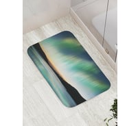 Коврик противоскользящий JoyArty "Белая ночь в швеции" для ванной, сауны, бассейна, bath_6632