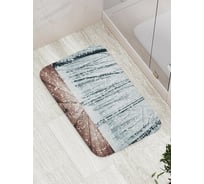 Коврик противоскользящий JoyArty "Снежная пена" для ванной, сауны, бассейна, bath_6968