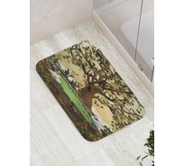 Коврик противоскользящий JoyArty "Древнее дерево" для ванной, сауны, бассейна, bath_6973