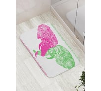 Коврик противоскользящий JoyArty "Космическое переплетение" для ванной, сауны, бассейна, bath_7142