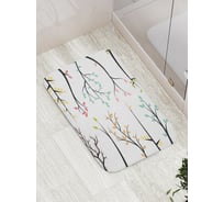 Коврик противоскользящий JoyArty "Сезонные ветки" для ванной, сауны, бассейна, bath_6940