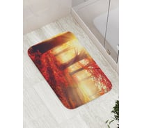 Коврик противоскользящий JoyArty "Туманная тропинка" для ванной, сауны, бассейна, bath_7107