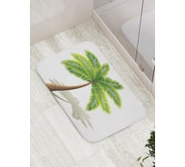 Коврик противоскользящий JoyArty "Южная пальма" для ванной, сауны, бассейна, bath_6939