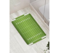 Коврик противоскользящий JoyArty "Поле для регби" для ванной, сауны, бассейна, bath_6956