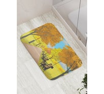 Коврик противоскользящий JoyArty "Аллея в парке" для ванной, сауны, бассейна, bath_7108