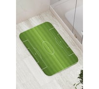 Коврик противоскользящий JoyArty "Футбольное поле" для ванной, сауны, бассейна, bath_6952