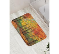 Коврик противоскользящий JoyArty "Октябрьская аллея" для ванной, сауны, бассейна, bath_6985