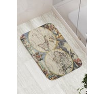 Коврик противоскользящий JoyArty "Британское государство в XVIII веке" для ванной, сауны, бассейна, bath_6998