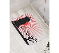 Коврик противоскользящий JoyArty "Китайский храм" для ванной, сауны, бассейна, bath_7251