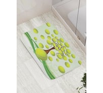 Коврик противоскользящий JoyArty "Теннисное дерево" для ванной, сауны, бассейна, bath_7626