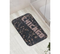 Коврик противоскользящий JoyArty "Чикаго с высоты" для ванной, сауны, бассейна, bath_7520