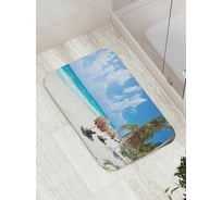Коврик противоскользящий JoyArty "Морской бриз" для ванной, сауны, бассейна, bath_9378