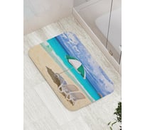 Коврик противоскользящий JoyArty "Морские ветра" для ванной, сауны, бассейна, bath_9371