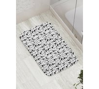 Коврик противоскользящий JoyArty "Кошки повсюду" для ванной, сауны, бассейна, bath_9654