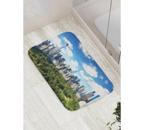 Коврик противоскользящий JoyArty "Городской лес" для ванной, сауны, бассейна, bath_9617