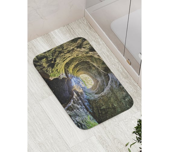 Коврик противоскользящий JoyArty "Солнечный тоннель" для ванной, сауны, бассейна, bath_14743 1