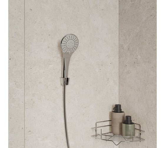 Душевой гарнитур Milardo Essential с держателем 3303F10M16