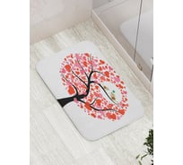 Коврик противоскользящий JoyArty "Дерево признаний" для ванной, сауны, бассейна, bath_14813