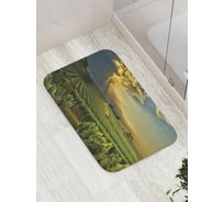 Коврик противоскользящий JoyArty "Виноградник на рассвете" для ванной, сауны, бассейна, bath_14845