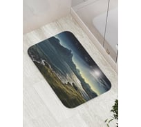 Коврик противоскользящий JoyArty "Волнительная река" для ванной, сауны, бассейна, bath_14944