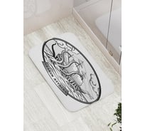 Коврик противоскользящий JoyArty "Кракен атакует" для ванной, сауны, бассейна, bath_15076