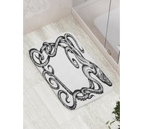 Коврик противоскользящий JoyArty "Длинные щупальца кальмара" для ванной, сауны, бассейна, bath_15050