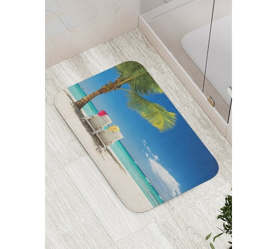 Коврик противоскользящий JoyArty "Быстрее купаться" для ванной, сауны, бассейна, bath_15323 1