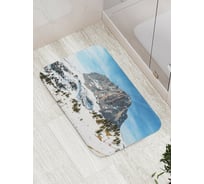Коврик противоскользящий JoyArty "Гора согретая солнцем" для ванной, сауны, бассейна, bath_15310