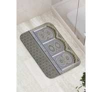 Коврик противоскользящий JoyArty "Витражное искусство" для ванной, сауны, бассейна, bath_15423