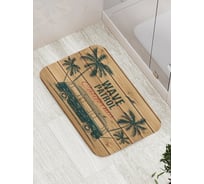 Коврик противоскользящий JoyArty "Винтаж на досках" для ванной, сауны, бассейна, bath_15644