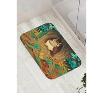 Коврик противоскользящий JoyArty "Мудрая сова" для ванной, сауны, бассейна, bath_15680