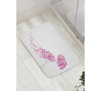 Коврик противоскользящий JoyArty "Цветочный шлейф" для ванной, сауны, бассейна, bath_32609