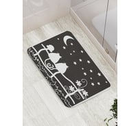 Коврик противоскользящий JoyArty "Ласковый вечер" для ванной, сауны, бассейна, bath_6663