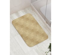 Коврик противоскользящий JoyArty "Золотистый перелив" для ванной, сауны, бассейна, bath_13535