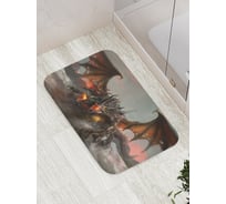 Коврик противоскользящий JoyArty "Ужасный дракон" для ванной, сауны, бассейна, bath_19122