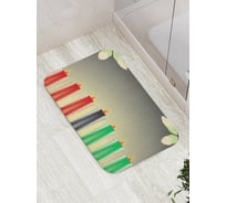 Коврик противоскользящий JoyArty "Семь свечей" для ванной, сауны, бассейна, bath_5869