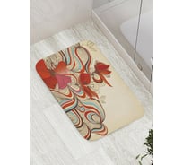 Коврик противоскользящий JoyArty "Линии квиллинг" для ванной, сауны, бассейна, bath_32455