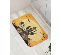 Коврик противоскользящий JoyArty "Замок в полнолуние" для ванной, сауны, бассейна, bath_6033