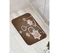 Коврик противоскользящий JoyArty "Праздничные самоделки" для ванной, сауны, бассейна, bath_5655