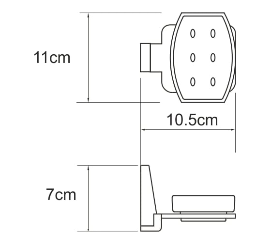 Мыльница WasserKraft Abens K-3229
