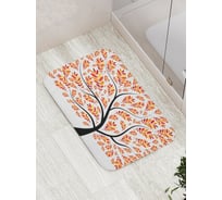 Коврик противоскользящий JoyArty "Позитивное дерево" для ванной, сауны, бассейна, bath_6983